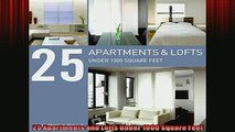 EBOOK ONLINE  25 Apartments and Lofts Under 1000 Square Feet  BOOK ONLINE