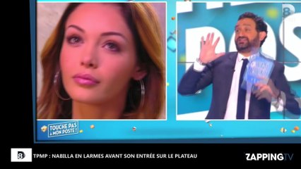 TPMP : Nabilla en larmes avant son entrée sur le plateau (Vidéo)