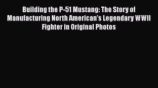 [Read Book] Building the P-51 Mustang: The Story of Manufacturing North American's Legendary