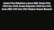 [Read Book] Honda Pilot/Ridgeline & Acura MDX: Honda Pilot 2003 thru 2008 Honda Ridgeline 2006