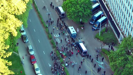 Manifestion du 28 avril 2016 (commissariat de Grenoble)