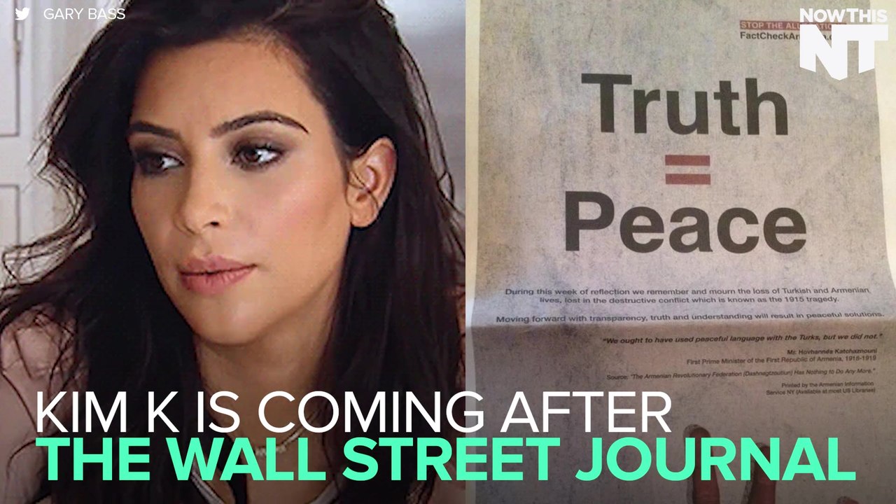 Kim Kardashian Goes After The Wall Street Journal