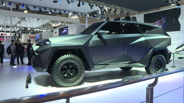 International luxury car brands on show in Beijing