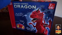 Remote Controlled Dragon - Unboxing Chad Valley remote controlled Red Dragon