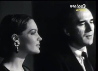 Romy Schneider & Michel Piccoli - La Chanson d'Hélène  Sacha Show 1970 [captions available]