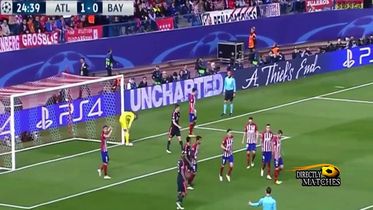 ملخص مباراة بايرن ميونخ واتلتيكو مدريد 0-1 [2016_04_27] رؤوف خليف HD