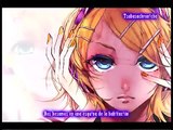 Butterfly on Your Right Shoulder Fansub Esp Len kagamine version