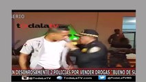 CANCELAN A DOS AGENTES DE LA POLICÍA POR VENDER DROGAS EN SAN JUAN -EN BROMA Y EN SERIO-VIDEO