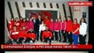 Cumhurbaşkanı Erdoğan, A Milli Bayan Karate Takımı ve Bucasporlu Futbolcularla Fotoğraf Çektirdi