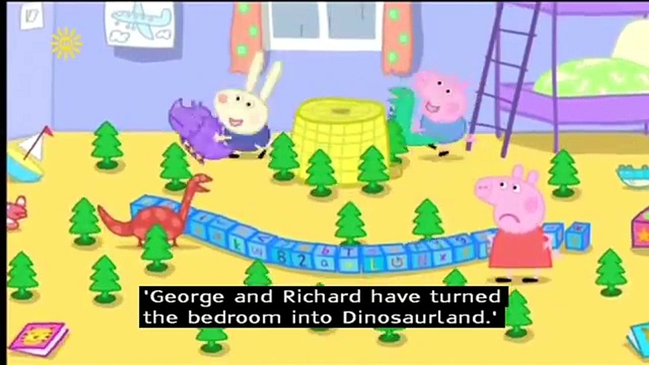 Peppa Pig (Series 3)   Richard Rabbit Comes To Play (with subtitles)