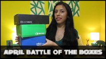 APRIL UNBOXING - LootCrate/SuperGeekBox/1UpBox - Battle of the Boxes