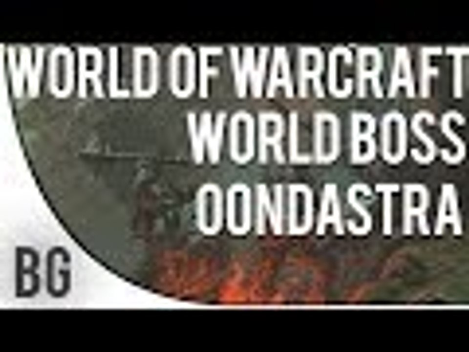 WoW Mists of Pandaria: World Boss - Oondastra  - Isle of Giants - Dutch Commentary