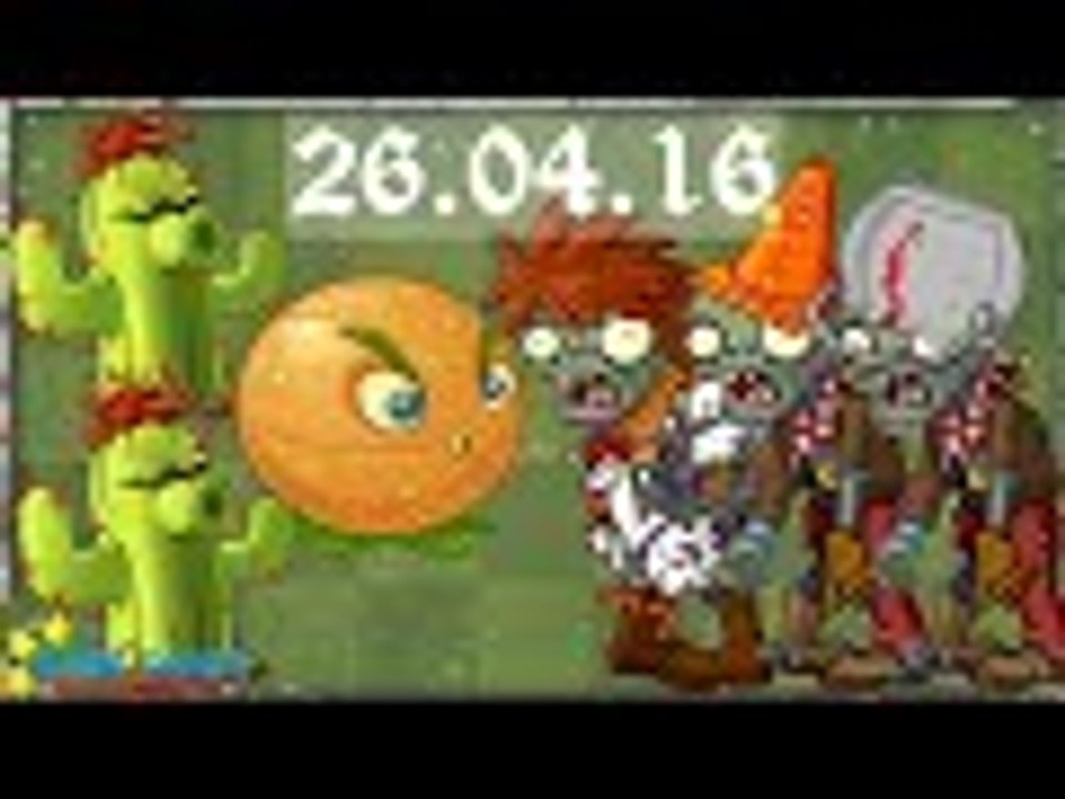 Plants vs. Zombies 2 - Piñata Party (April 26, 2016) [4K 60FPS]