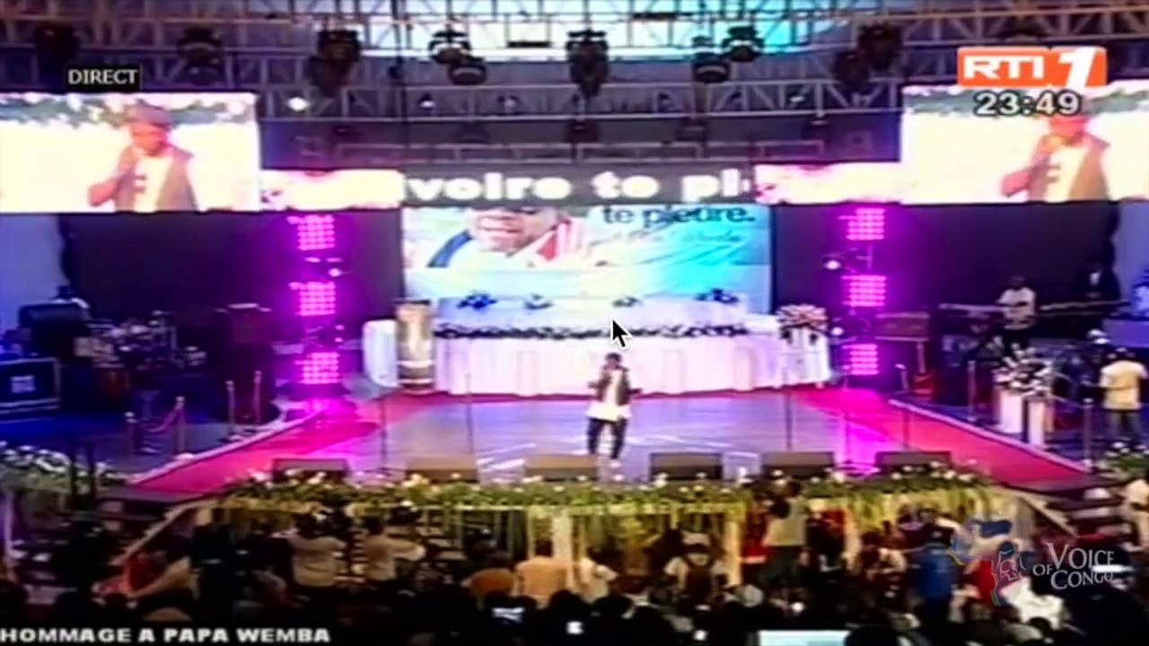 Mort de Papa WEMBA: Grand Hommage de MEIWAY à Papa WEMBA aux Obsèques d'Abidjan