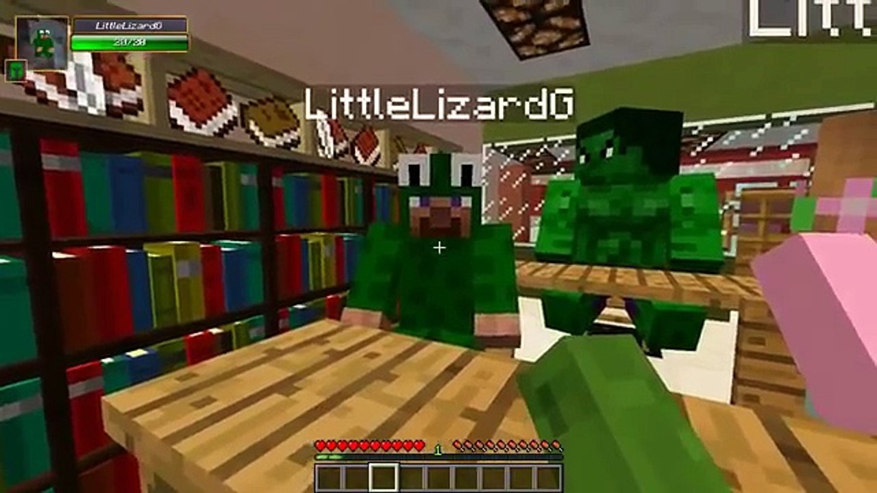 Minecraft School   SAVING PEPPA THE PIG!