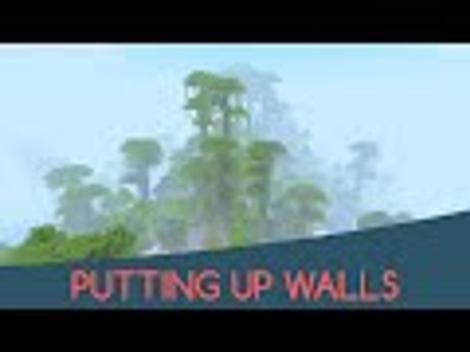 PUTTING UP WALLS | MINECRAFT MONDAY