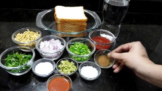 Masala Bread/Quick and Easy breakfast snacks/Indian snacks