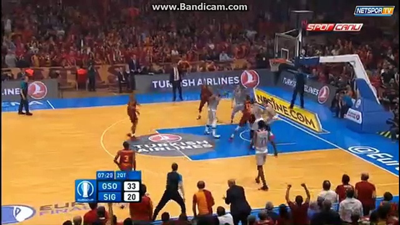 Galatasaray Odeabank 78-67 Strasbourg Geniş Özet HD - Eurocup Final Maçı!