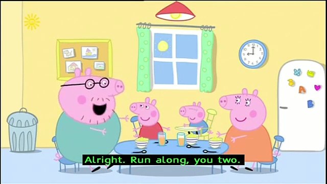 Peppa Pig (Series 1) - Muddy Puddles (with subtitles)