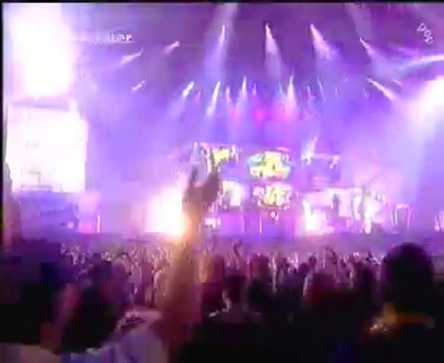 Tina at Wembley Stadium 2000 in England