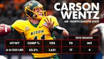 Philadelphia Eagles draft QB Carson Wentz