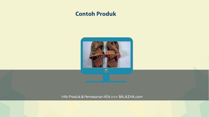 Jual Sandal Hotel Grosir Batik Bekasi