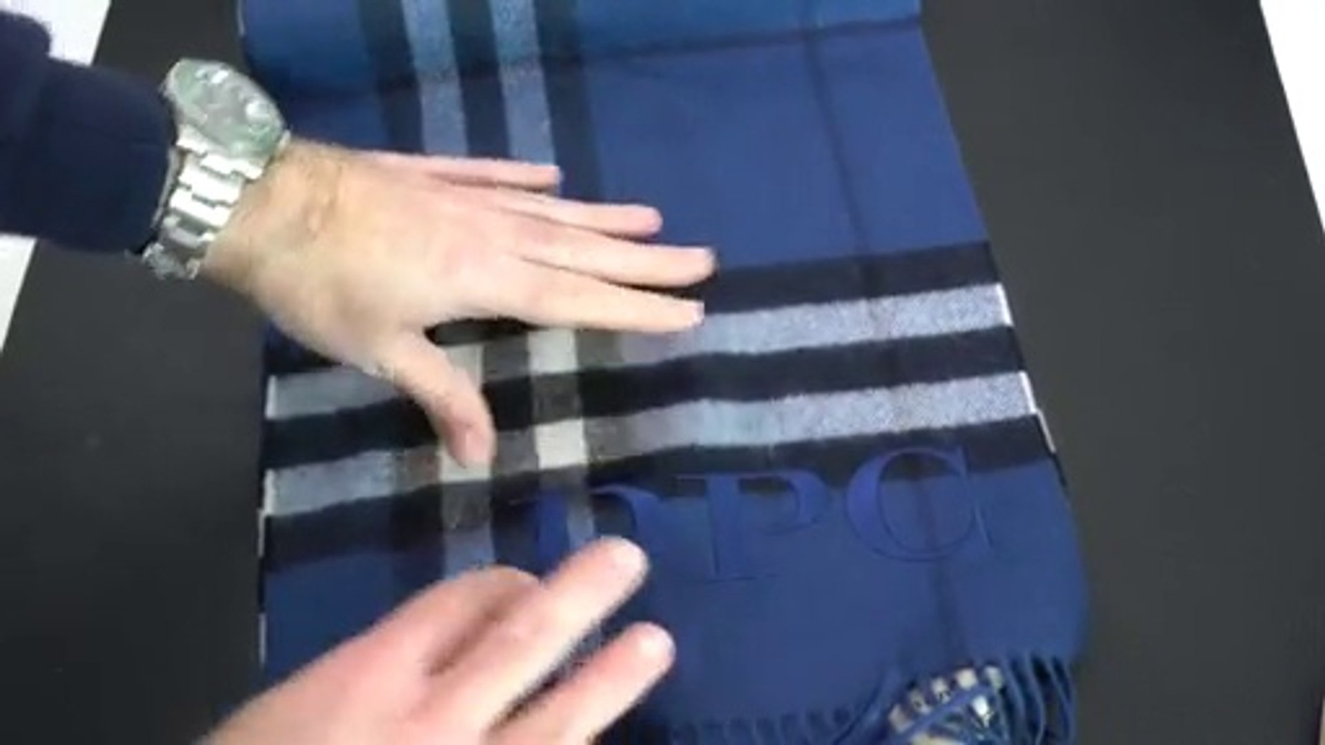 Burberry Cashmere Monogrammed Scarves • Luxury Lifestyle Channel #Burberry