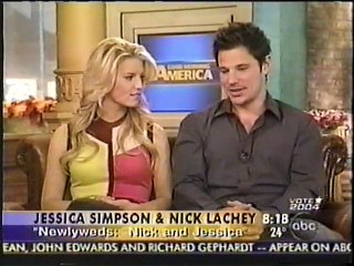 Good Morning America Interview Nick Lachey & Jessica Simpson