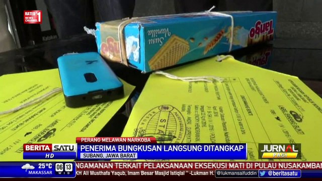 Petugas Gagalkan Penyelundupan Narkoba ke Lapas Subang