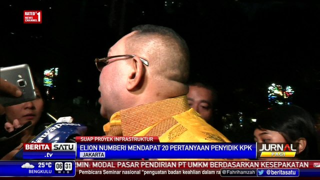 KPK Periksa Elion Numberi Sebagai Saksi Kasus Proyek Infrastruktur