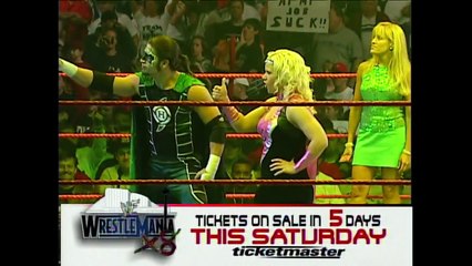 RAW- Torrie Wilson & Tajiri vs. Mighty Molly & The Hurricane  10.29.2001