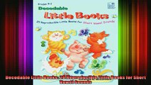 Free Full PDF Downlaod  Decodable Little Books 20 Reproducible Little Books for Short Vowel Sounds Full Ebook Online Free