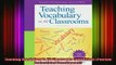 READ book  Teaching Vocabulary in All Classrooms 5th Edition Pearson Professional Development Full EBook