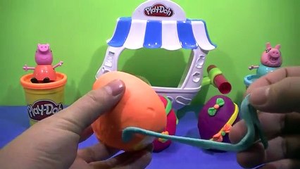 PLAY DOH FUN SURPRISE!!- kinder surprise eggs Lego Peppa Pig