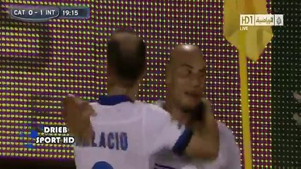 Pekan 2 Serie A: Catania 0-3 INTER (19' Palacio, 55' Nagatomo, 79' Alvarez)