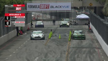 Ken Gushi and Forrest Wang Kick Up Some Serious Smoke with Great 8 Wreck