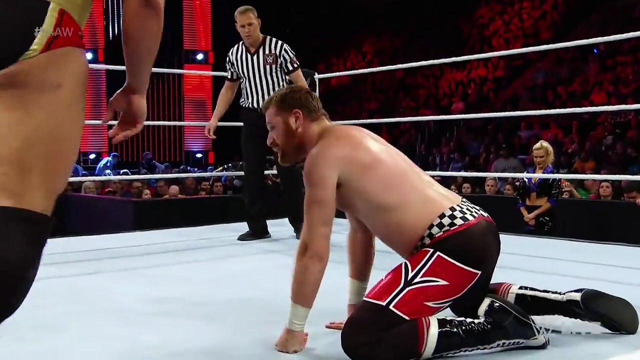 Sami Zayn vs. Rusev: Raw, April 25, 2016