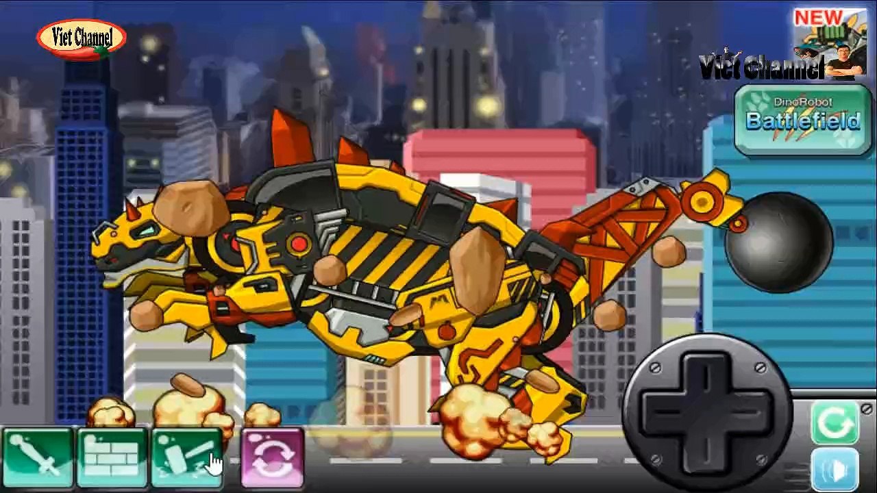 Dino Robot Euoplocephalus Gameplay Best Game For Kid