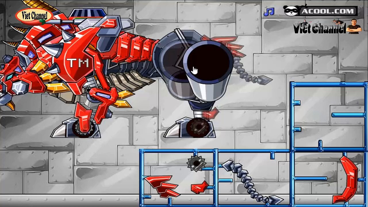 DINO ROBOT FIRE RHINO GAME GAME Gameplay Best Game For Kid