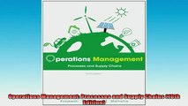 READ THE NEW BOOK   Operations Management Processes and Supply Chains 10th Edition  FREE BOOOK ONLINE