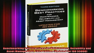 READ book  Benchmarking Best Practices for Maintenance Reliability and Asset Management Third Edition  DOWNLOAD ONLINE