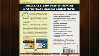 READ book  Statistical Process Control Demystified  FREE BOOOK ONLINE