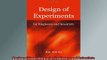 FAVORIT BOOK   Design of Experiments for Engineers and Scientists  DOWNLOAD ONLINE