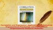 Download  Correlation and Regression Applications for Industrial Organizational Psychology and Free Books