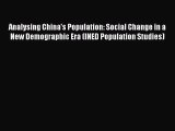 Book Analysing China's Population: Social Change in a New Demographic Era (INED Population