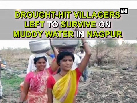 Drought-hit villagers left to survive on muddy water in Nagpur