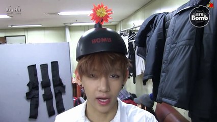 [BANGTAN BOMB] V is wearing BOMB..?