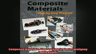 FAVORIT BOOK   Composite Materials StepbyStep Projects Wolfgang Publications  FREE BOOOK ONLINE