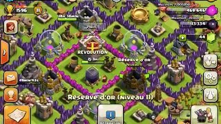 Clash of clans très bon village hdv8 !!!