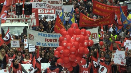 Loi travail: violents affrontements en marge des manifestations